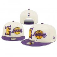 Cappellino Los Angeles Lakers 2022 NBA Draft 9FIFTY Snapback Crema