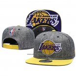 Cappellino Los Angeles Lakers Giallo Grigio