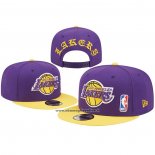 Cappellino Los Angeles Lakers Letter Arch Viola