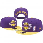 Cappellino Los Angeles Lakers Letter Arch Viola