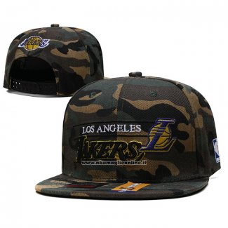 Cappellino Los Angeles Lakers Snapback Camuffamento