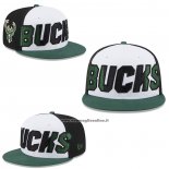 Cappellino Milwaukee Bucks 9FIFTY Snapback Bianco Nero Verde