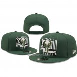 Cappellino Milwaukee Bucks Adjustable Shapes 9FIFTY Snapback Verde