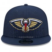 Cappellino New Orleans Pelicans 2023 NBA Draft 9FIFTY Snapback Blu