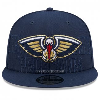 Cappellino New Orleans Pelicans 2023 NBA Draft 9FIFTY Snapback Blu