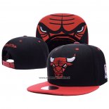 Cappellino Chicago Bulls Adjustable 2022 NBA Nero Rosso