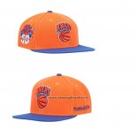 Cappellino New York Knicks Hardwood Classics 50th Arancione Blu