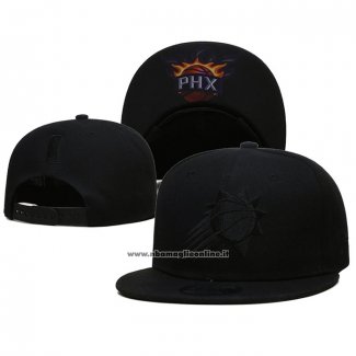 Cappellino Phoenix Suns Black On Black 9FIFTY Snapback Nero