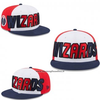 Cappellino Washington Wizards 9FIFTY Bianco Rosso Blu