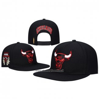 Cappellino Chicago Bulls 6x NBA Finals Champions Nero