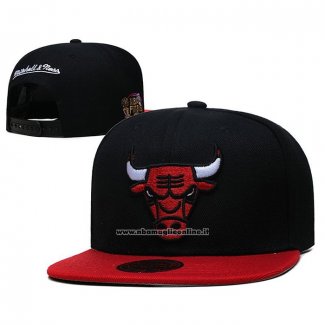 Cappellino Chicago Bulls NBA Finals Nero Rosso