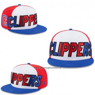 Cappellino Los Angeles Clippers Snapback Bianco Blu Rosso