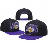 Cappellino Los Angeles Lakers City Arch Snapback Nero Viola