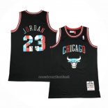 Maglia Chicago Bulls Michael Jordan #23 Mitchell & Ness 1997-98 Nero2