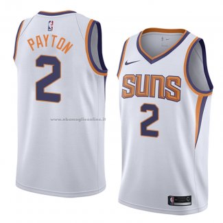 Maglia Phoenix Suns Elfrid Payton NO 2 Association 2018 Bianco