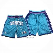 Pantaloncini Charlotte Hornets Classics 1996-97 Blu