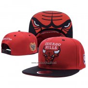 Cappellino Chicago Bulls Adjustable Mitchell & Ness Rosso