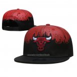 Cappellino Chicago Bulls Paint Rosso Nero