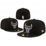 Cappellino Chicago Bulls Unadjustable New Era 59FIFTY Nero