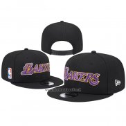 Cappellino Los Angeles Lakers Logo Blend 9FIFTY Snapback Nero