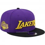 Cappellino Los Angeles Lakers Statement Edition 9FIFTY Snapback Viola Nero