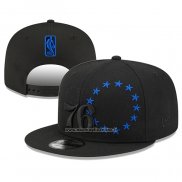 Cappellino Philadelphia 76ers Elements 2022 9FIFTY Snapback Nero