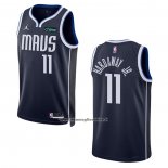 Maglia Dallas Mavericks Tim Hardaway JR. #11 Statement 2022-23 Blu