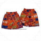 Pantaloncini New York Knicks Slap Sticker 2024 Arancione