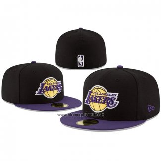 Cappellino Los Angeles Lakers Unadjustable 59FIFTY Nero Viola