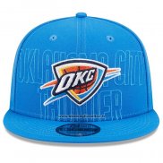 Cappellino Oklahoma City Thunder 2023 NBA Draft 9FIFTY Snapback Blu