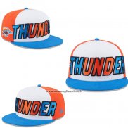 Cappellino Oklahoma City Thunder 9FIFTY Bianco Arancione Blu