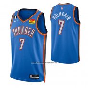 Maglia Oklahoma City Thunder Chet Holmgren #7 Icon Blu