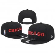 Cappellino Chicago Bulls Adjustable New Era 9FIFTY Nero