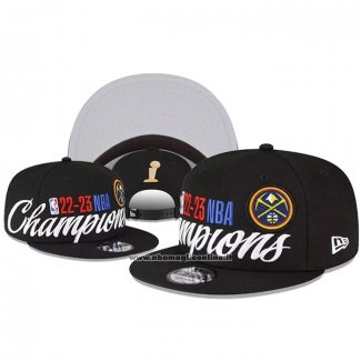 Cappellino Denver Nuggets 2023 NBA Champions 9FIFTY Nero