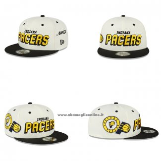 Cappellino Indiana Pacers Awake 9FIFTY Snapback Crema