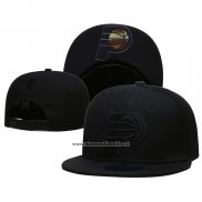 Cappellino Indiana Pacers Black On Black 9FIFTY Snapback Nero