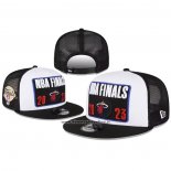 Cappellino Miami Heat Adjustable 2023 NBA Finals Banco Nero