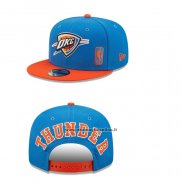 Cappellino Oklahoma City Thunder League Flawless 9FIFTY Snapback Arancione Blu