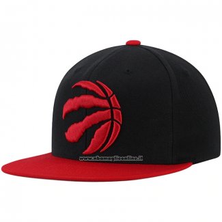 Cappellino Toronto Raptors Mitchell & Ness Rosso Nero