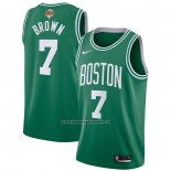 Maglia Bambino Boston Celtics Jaylen Brown # 7 Icon 2024 Verde