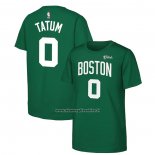 Maglia Manica Corta Boston Celtics Jayson Tatum 2024 NBA Finals Verde