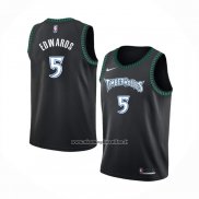 Maglia Minnesota Timberwolves Anthony Edwards #5 Classic Nero