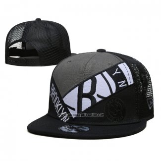 Cappellino Brooklyn Nets New Era Criss Cross 9FIFTY Nero