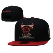 Cappellino Chicago Bulls Adjustable Mitchell & Ness Snapback Nero