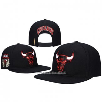 Cappellino Chicago Bulls Adjustable NBA Finals Champions Nero