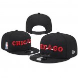 Cappellino Chicago Bulls Logo Blend 9FIFTY Snapback Nero