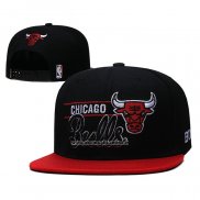 Cappellino Chicago Bulls Nero Rosso8