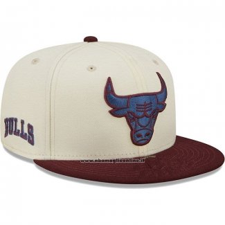 Cappellino Chicago Bulls New Era 59fifty Crema