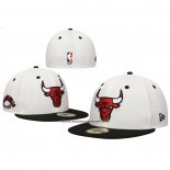 Cappellino Chicago Bulls Unadjustable New Era 59FIFTY Bianco