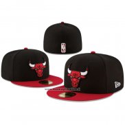 Cappellino Chicago Bulls Unadjustable New Era 59FIFTY Nero Rosso